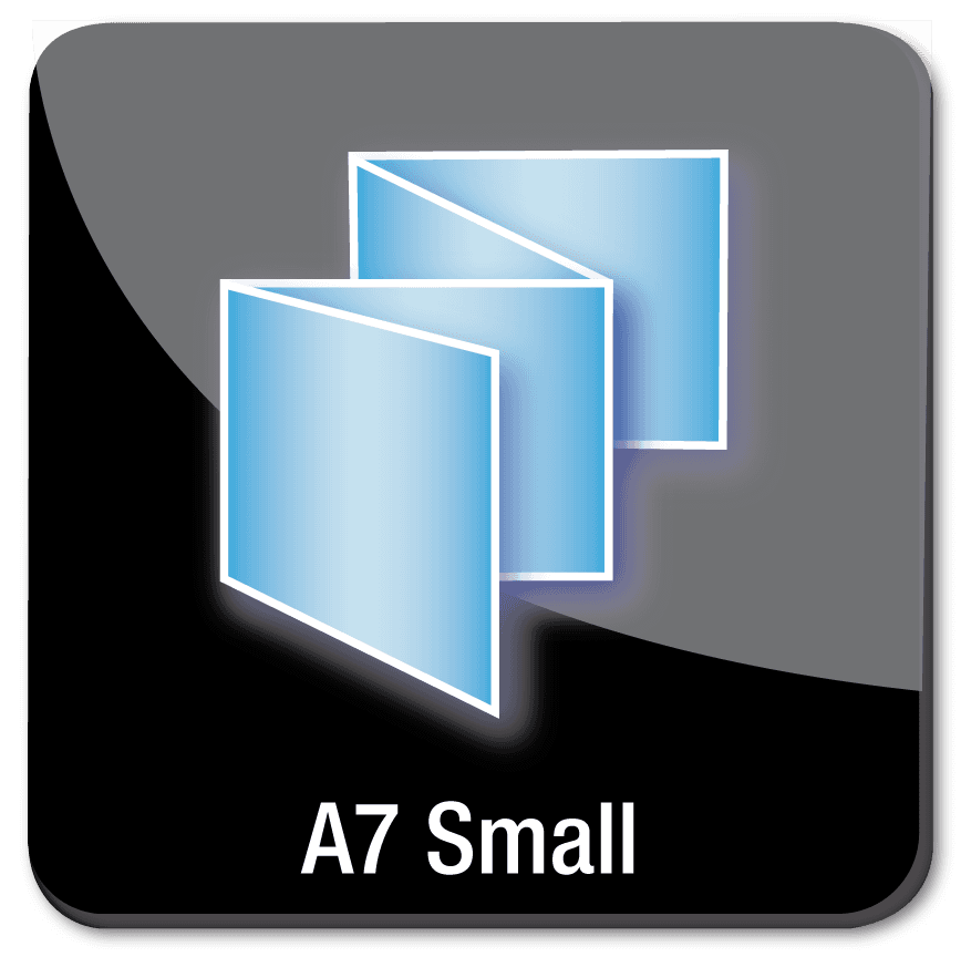 Toon details van A7 small 3 slagen zigzag